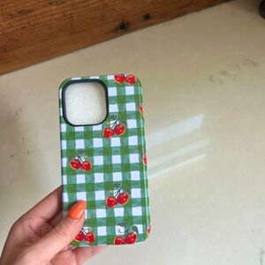 iPhone 13 Pro phone case tomato